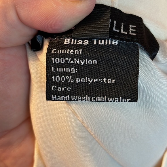 Bliss Tulle Ashley Cream Off White Tulle Skirt size XS - Picture 5 of 14